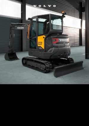 Minikoparki Volvo EC37
