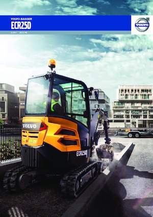 Minikoparki Volvo ECR25D