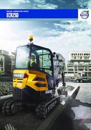 Minikoparki Volvo ECR25D