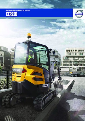 Minikoparki Volvo ECR25D