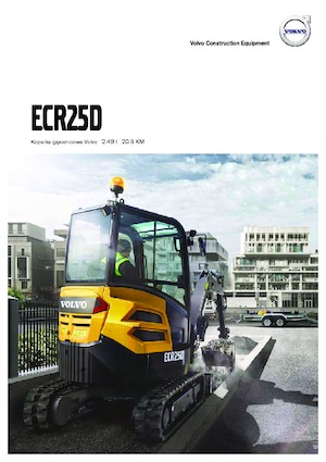 Minikoparki Volvo ECR25D