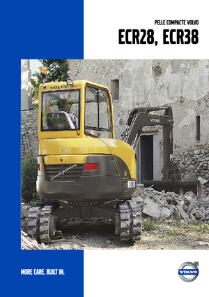 Minikoparki Volvo ECR28