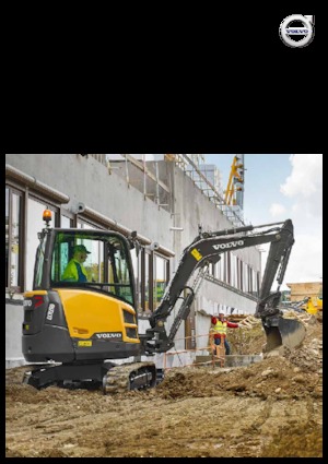 Minikoparki Volvo ECR35D