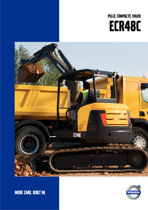 Minikoparki Volvo ECR48C