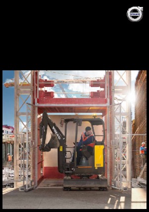 Minikoparki Volvo ECR18E