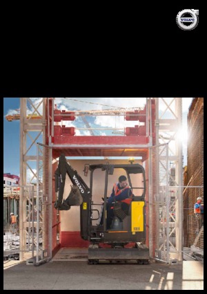 Minikoparki Volvo ECR18E