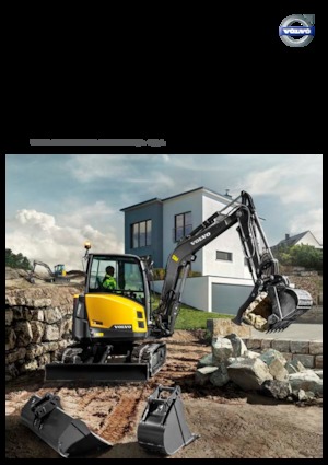 Minikoparki Volvo ECR50D