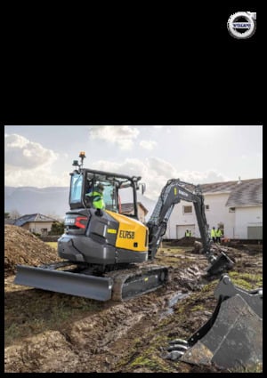 Minikoparki Volvo ECR58
