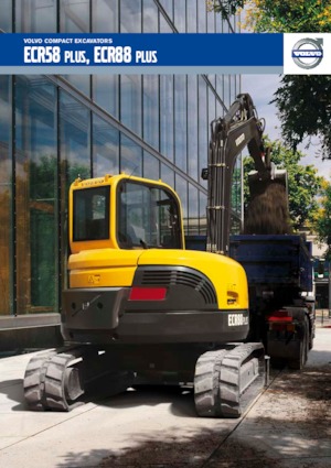 Koparki gąsienicowe Volvo ECR88 Plus