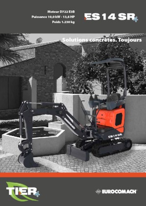 Minikoparki Eurocomach ES 14 SR 4