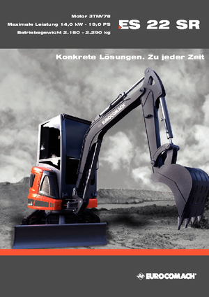 Minikoparki Eurocomach ES 22 SR