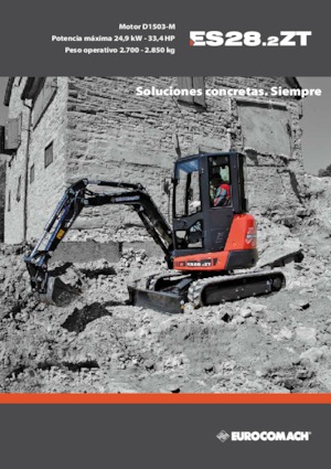 Minikoparki Eurocomach ES 28.2 ZT