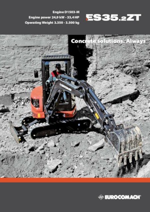 Minikoparki Eurocomach ES 35.2 ZT