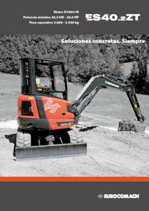 Minikoparki Eurocomach ES 40.2 ZT