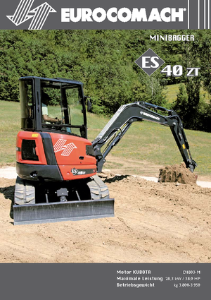Minikoparki Eurocomach ES 40 ZT