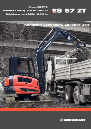 Minikoparki Eurocomach ES 57 ZT