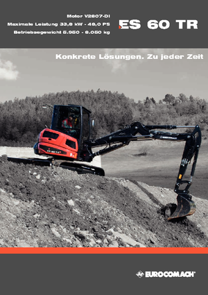Minikoparki Eurocomach ES 60 TR