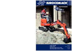 Minikoparki Eurocomach ES 90 ZT