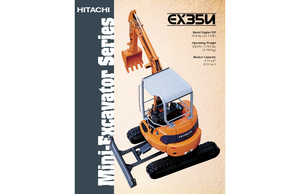 Minikoparki Hitachi EX 35