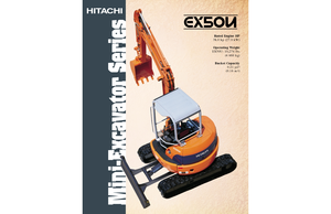 Minikoparki Fiat-Hitachi EX 50 U