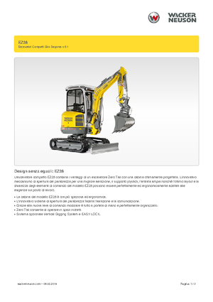 Minikoparki Wacker Neuson EZ28