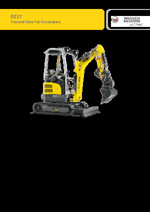 Minikoparki Wacker Neuson EZ17-2