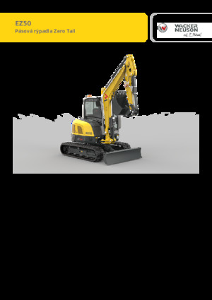 Minikoparki Wacker Neuson EZ50