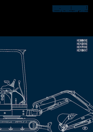 Minikoparki Kato Imer HD09VXE