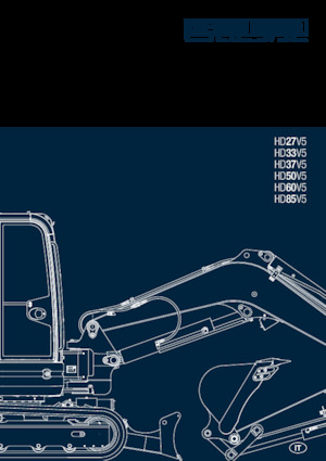 Minikoparki Kato Imer HD27V5