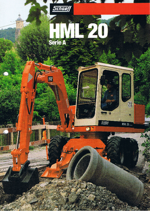 Koparki kołowe Terex-Schaeff HML 20