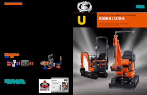 Minikoparki Kubota K008-5
