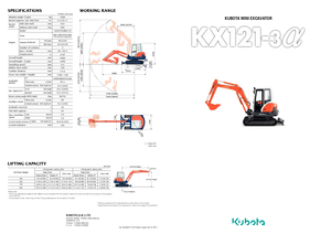 Minikoparki Kubota KX101-3α2