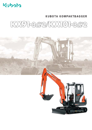 Minikoparki Kubota KX91-3α2