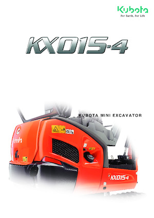 Minikoparki Kubota KX15-4