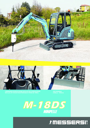 Minikoparki Messersi M18DS