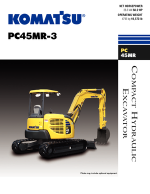 Minikoparki Komatsu PC45MR-3