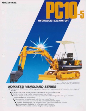 Minikoparki Komatsu PC10-5