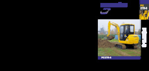 Minikoparki Komatsu PC27R-8