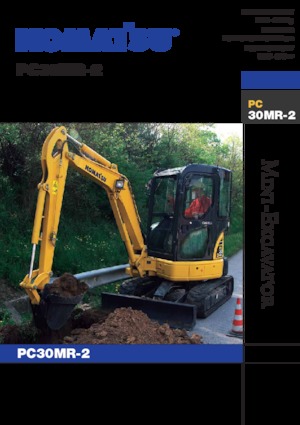 Minikoparki Komatsu PC30MR-2