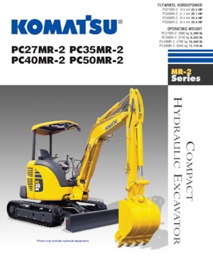 Minikoparki Komatsu PC50MR-2
