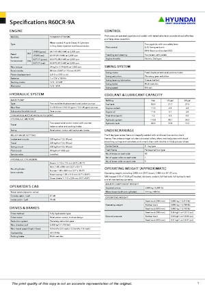 Minikoparki Hyundai R60CR-9A