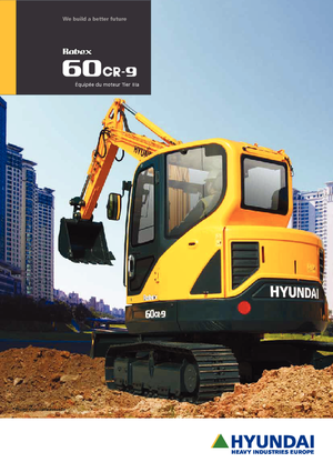 Minikoparki Hyundai R 60 CR-9