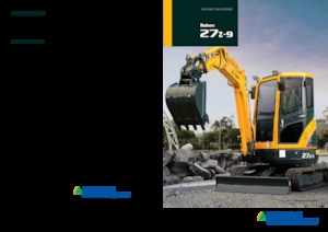 Minikoparki Hyundai R27Z-9