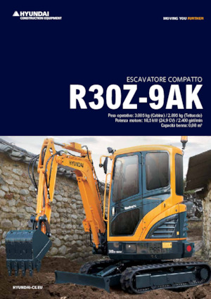 Minikoparki Hyundai R30Z-9AK