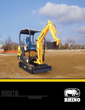 Minikoparki RHINO REX18