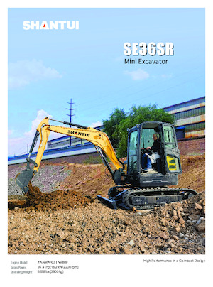 Minikoparki Shantui SE36SR