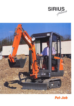 Minikoparki Pel-Job Sirius plus