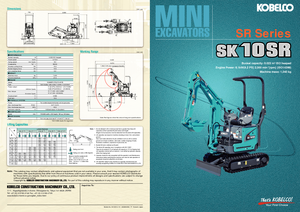 Minikoparki Kobelco SK 10 SR 2