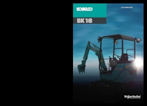 Minikoparki Kobelco SK 16