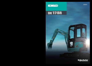 Minikoparki Kobelco SK 17 SR 3E